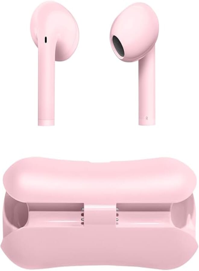 General GEB 555 TWS Earbuds – Pink | HiFi Stereo Sound, Fast Charging & Comfortable Fit